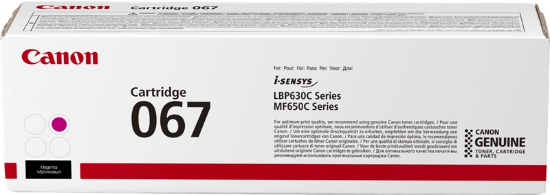 Canon 067 cartuccia toner 1 pz Originale Magenta