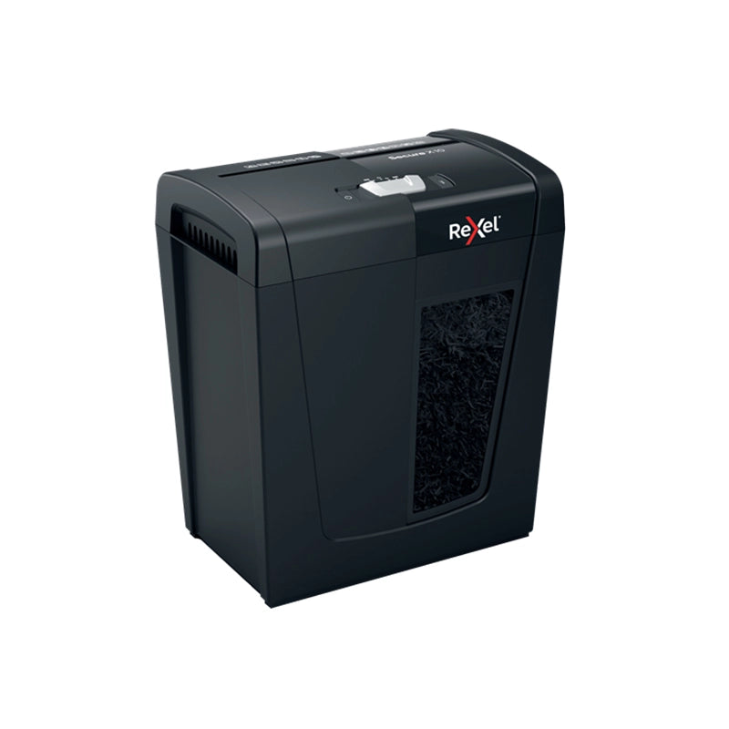 Distruggidocumenti rexel secure x10 - 10 fogli taglio a fremmaneti cap. 18lt - REXX10