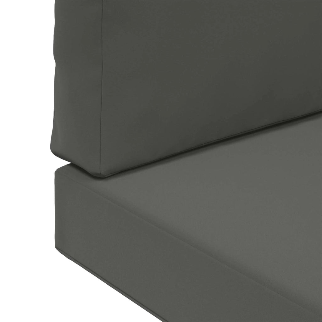 Cuscino per divano da esterno 2 pcs Antracite Poliestere