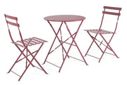 Set da giardino 3 pz wissant diversi colori Colore: rosso