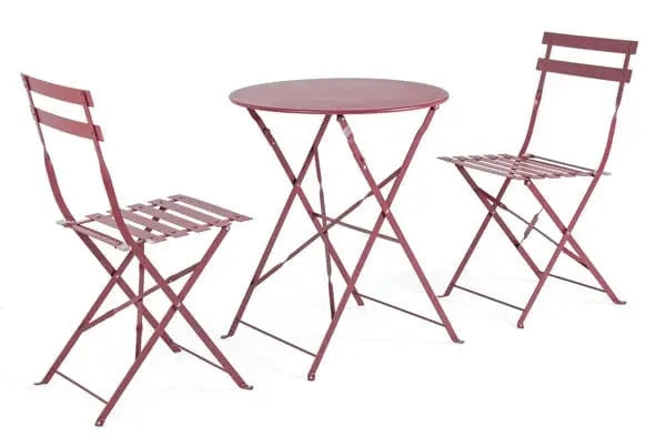 Set da giardino 3 pz wissant diversi colori Colore: rosso