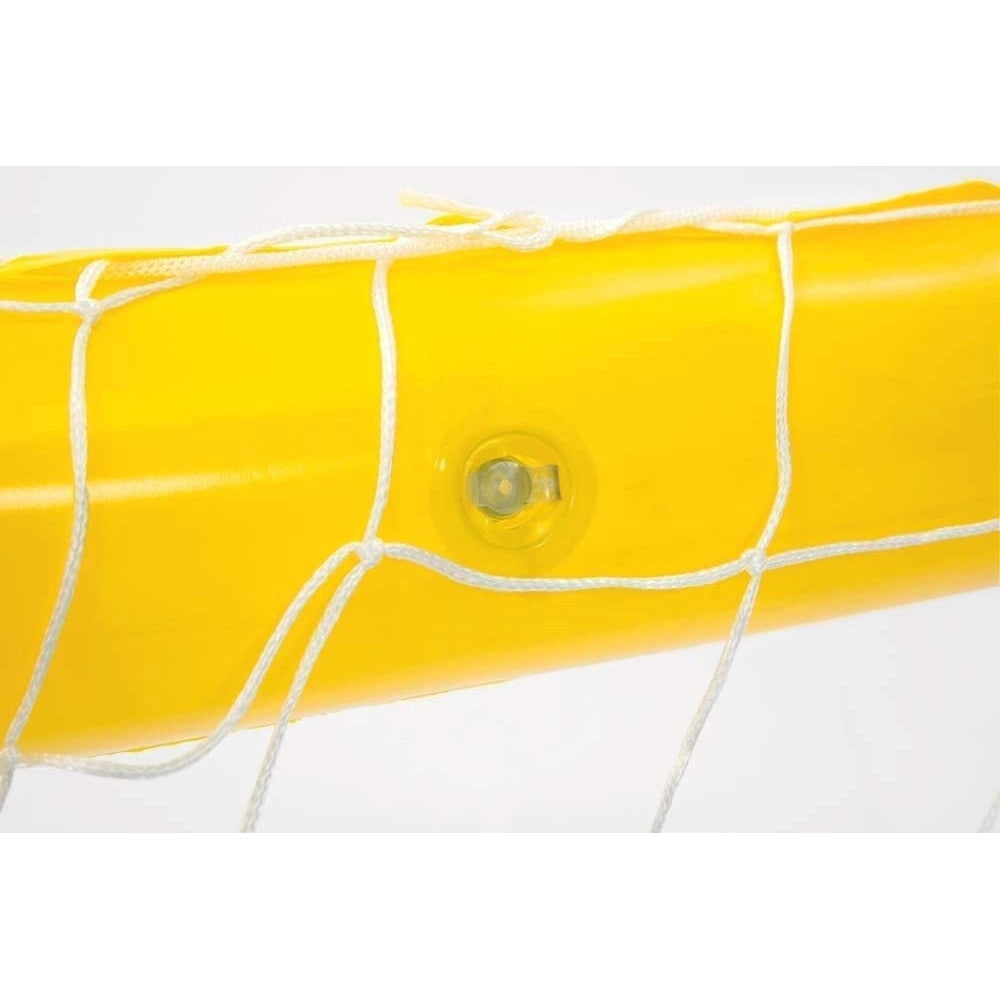 Trade Shop - Porta Gonfiabile Galleggiante Water Polo Con Palla Giallo 137x66cm Bambini 52123 -