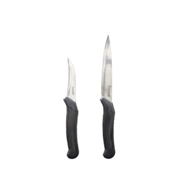 MAURY'S  SET 2 SPELUCCHINI LAMA DRITTA E CURVA IN ACCIAIO INOX
