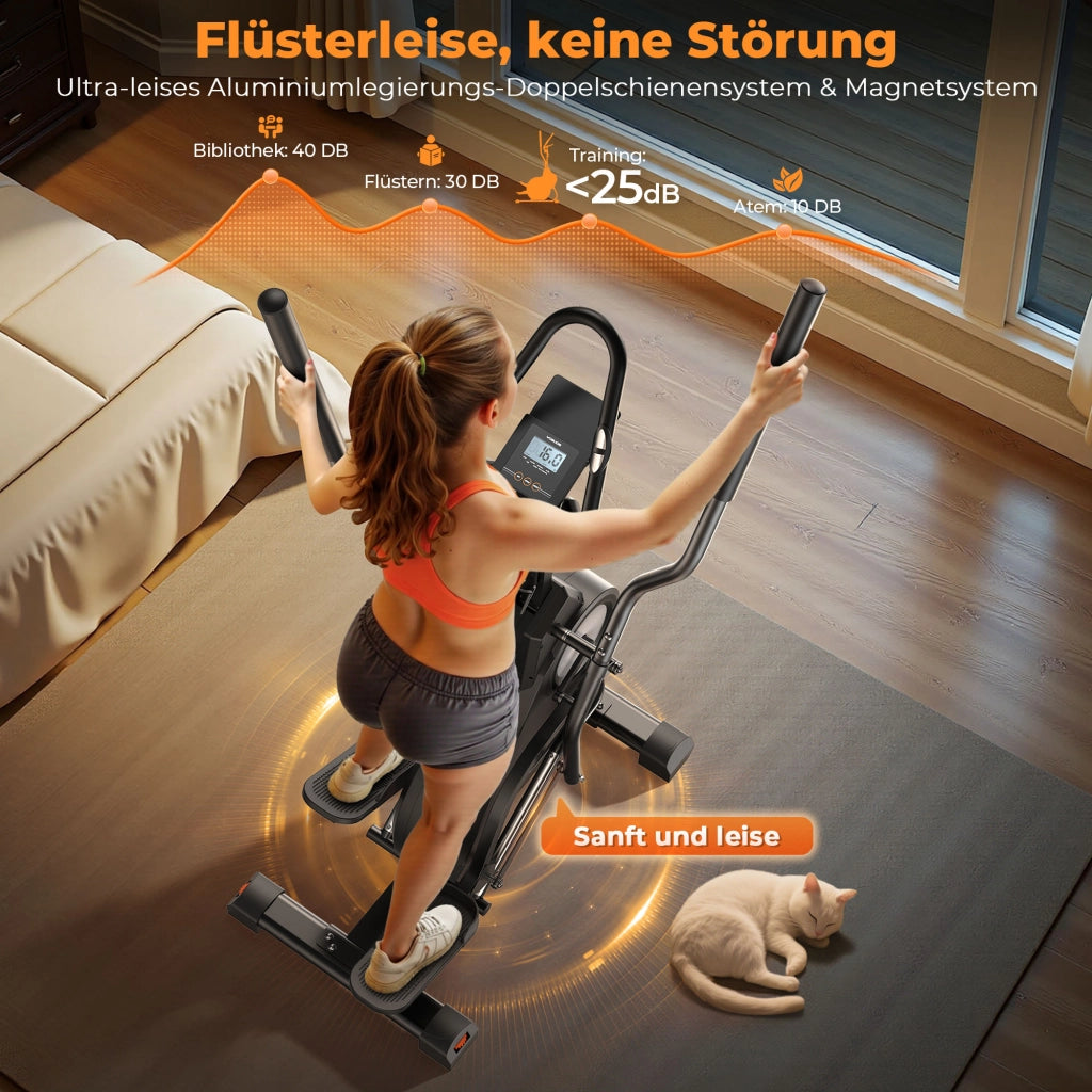 Ellittica 3 in 1 ¨C Zephmum ¨C Crosstrainer Magnetico con Monitor LCD