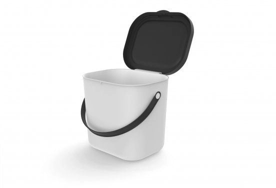 COMPOSTIERA 6LT ALBULA BIANCO