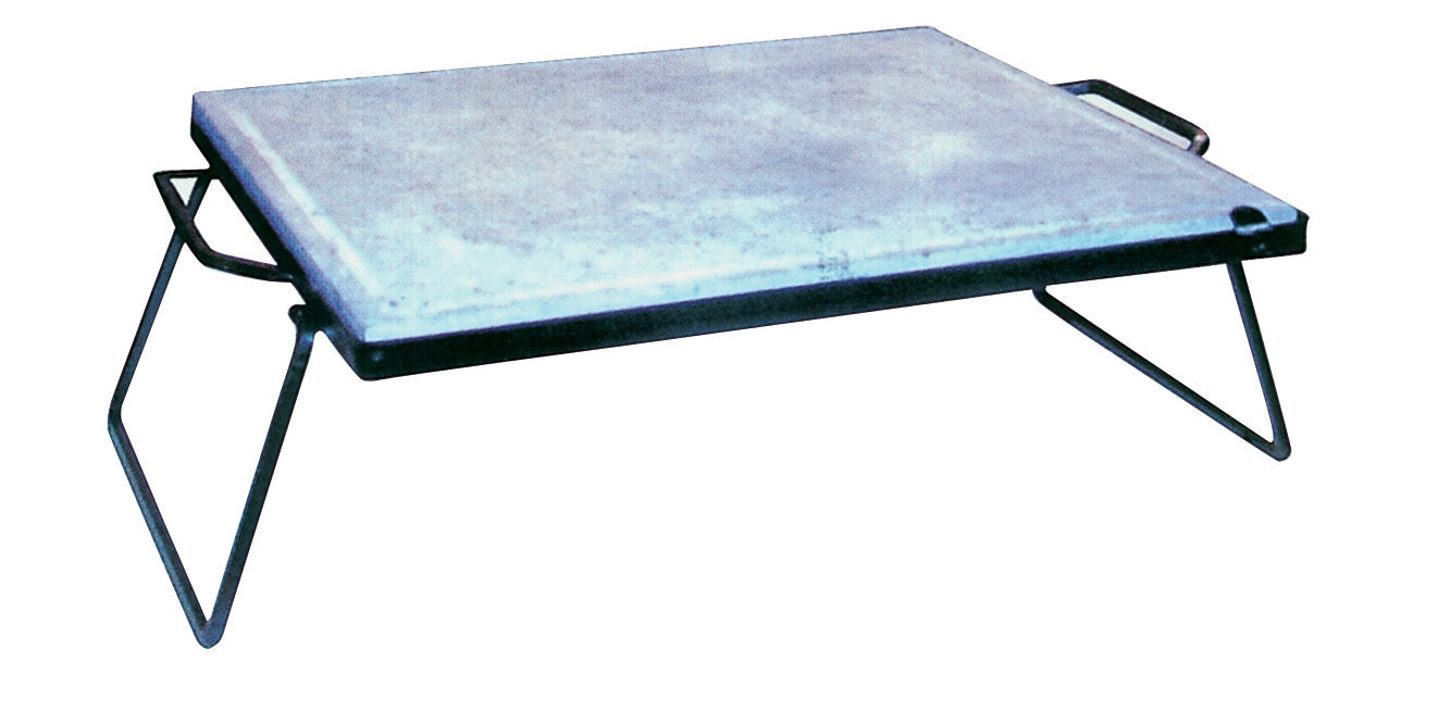 Pietra Ollare Bistecchiera Lavica 30x40 cm in Acciaio Bauer