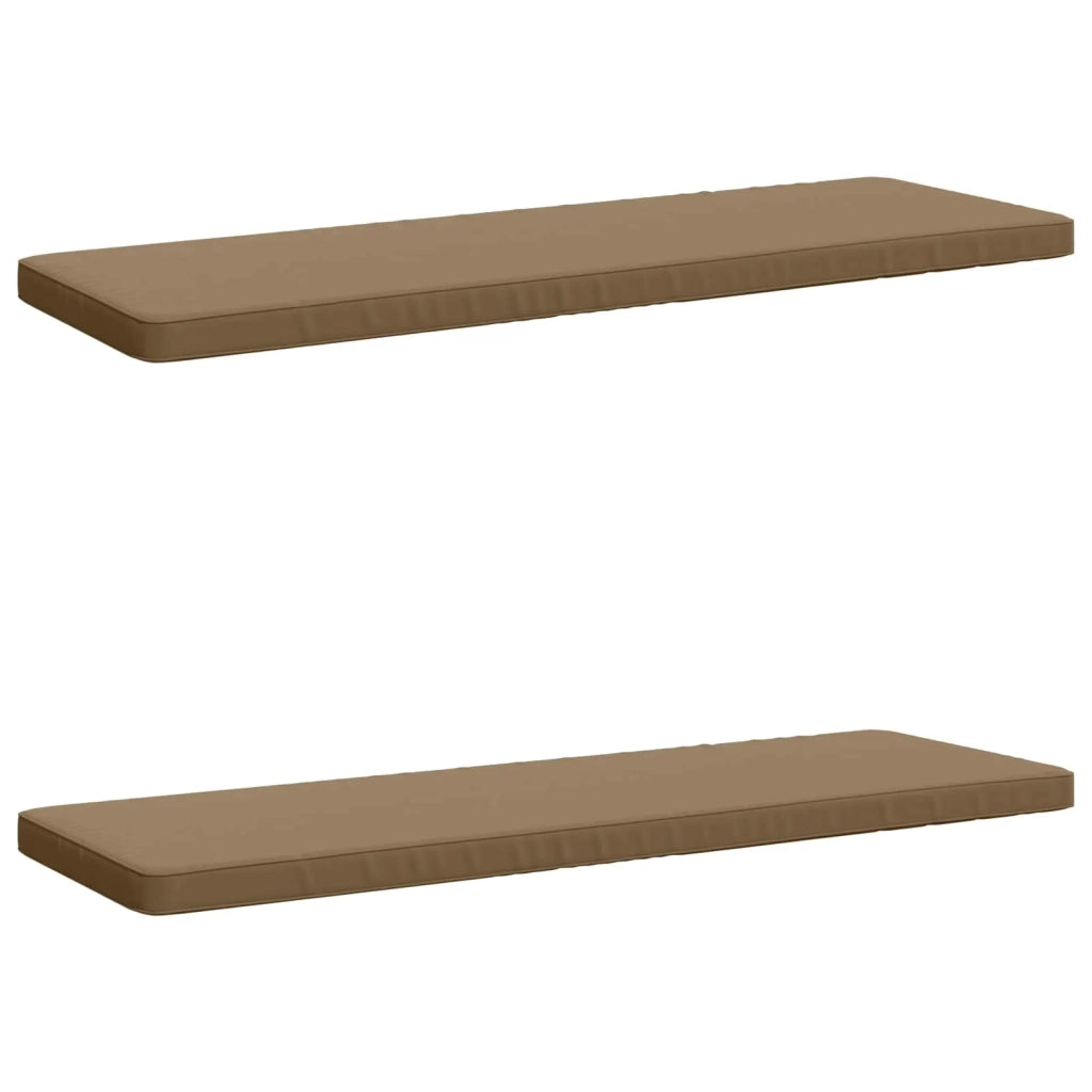 Cuscini per Panchina a 2 Pezzi VUGHT 2 pz 100% Poliestere 952091