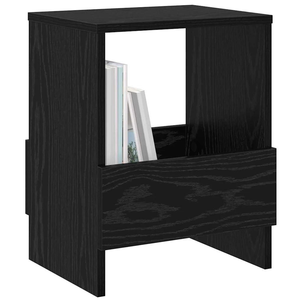 Scaffale per riviste Rovere Nero 35 x 30 x 45 cm CFW2647836