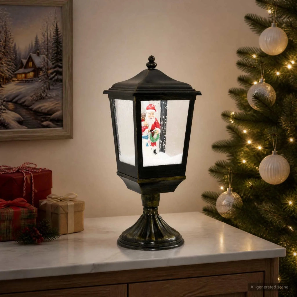 Lanterna di Natale ESPOO Bianco freddo 20,5 x 20,5 x 52 cm 42054676