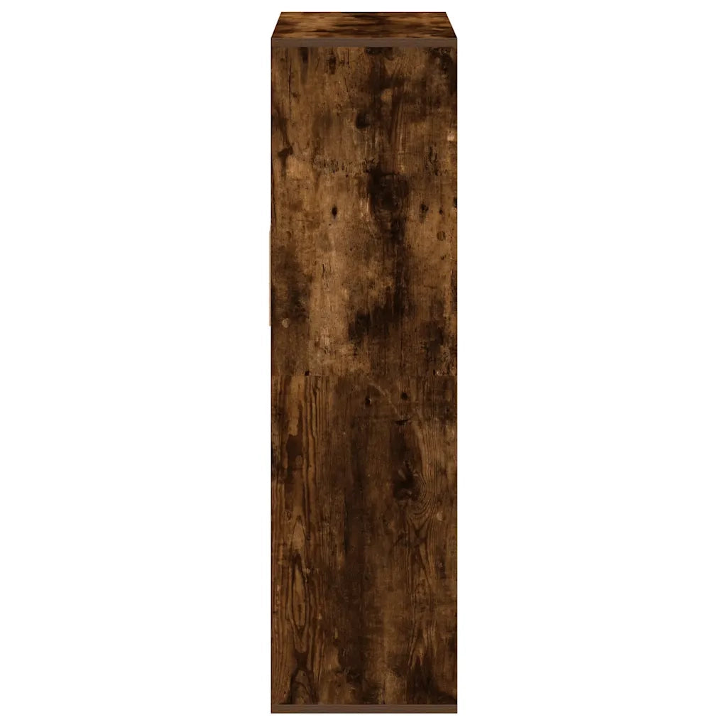 Libreria Rovere Fumo 66x31x112 cm in Legno Multistrato 860305