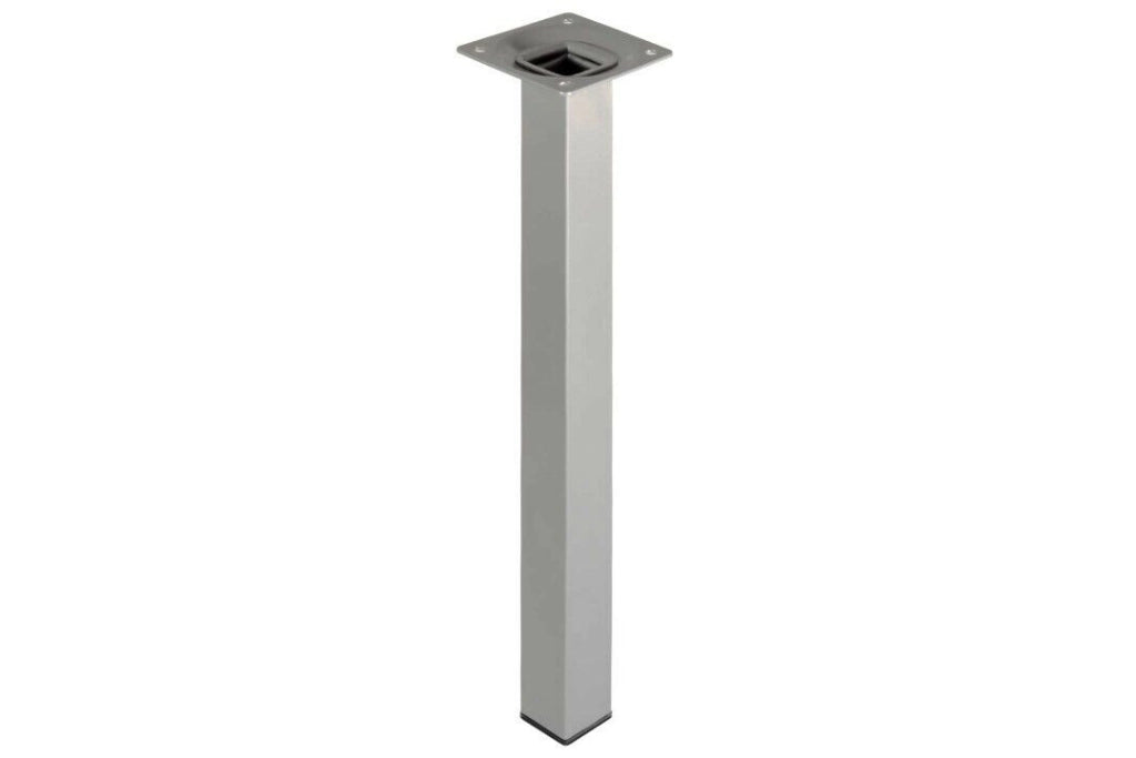 Piede Quadro Alluminio 25X25 H300 Set 5 Pezzi - Masidef