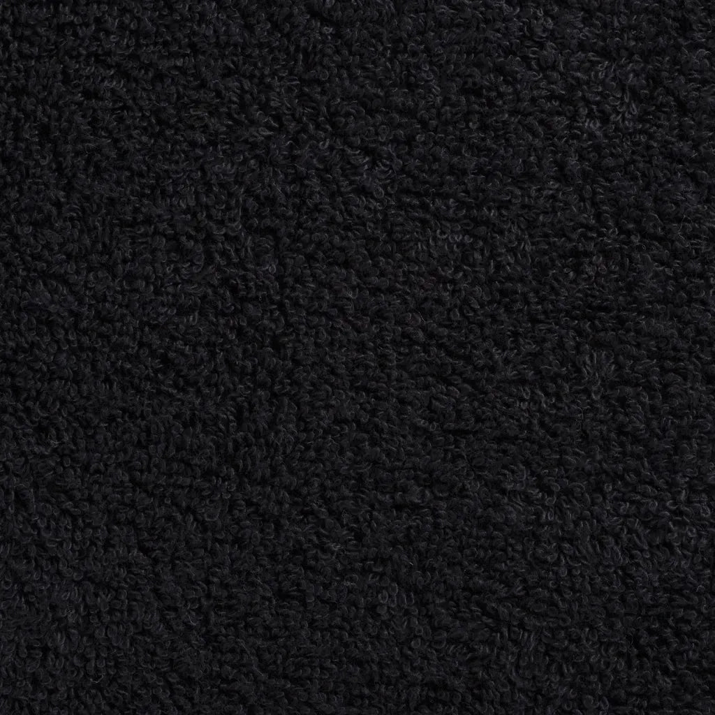 Asciugamani per Ospiti SOLUND 2 pz Neri 30x50 cm 600 g/mÂ²