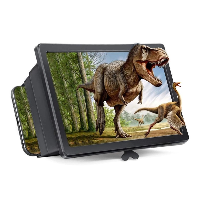 Lente Ingrandimento Smartphone 8'' Per Ingrandimento Schermo Cellulare Supporto Pieghevole