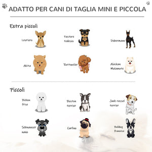 Scaletta per Cani Materassino 2 in 1 45x39x20 cm in PU e Gommapiuma Grigio