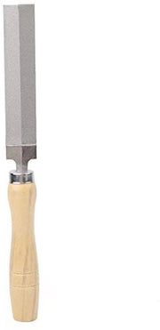 Vijl a Diamante 100 mm - Manico in Legno - Affilato e Duraturo - Lisciatura - Lavorazione del Legno - Attrezzo per Giardino - Vijl