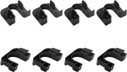 Clip di fissaggio per auto, 4 pezzi, per beigliere di sedile posteriore, codice 8A6146698AA