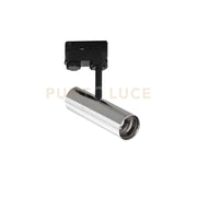 PROIETTORE A BINARIO LED ROCKET CROMO 7W 980LM CCT3000K / 4000K  5X1,65CM