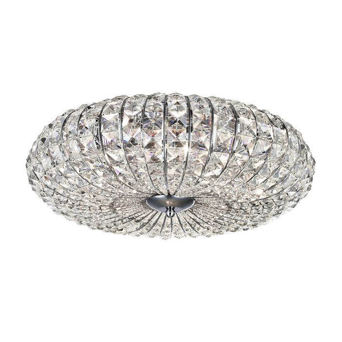 Lampadario Modern in Metallo Broche Nickel