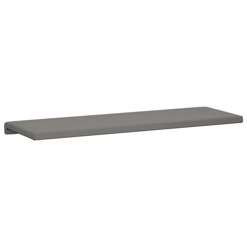 Cuscino per panchina Velvet testurizzato Grigio Scuro 42043391