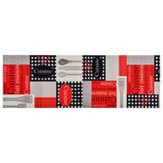 Zerbino | Tappetino da Cucina Lavabile Cuisine 45x150 cm