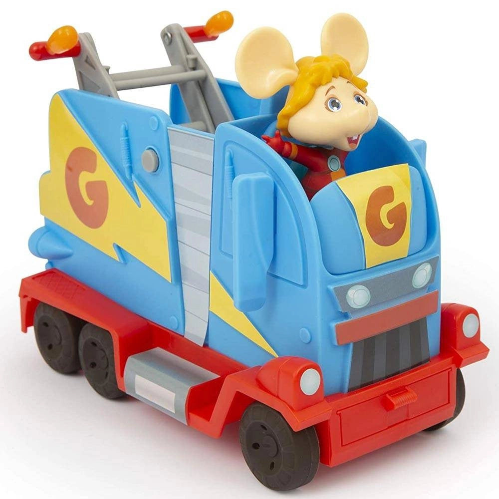 Trade Shop - Topo Gigio Veicolo Camion G-bus Con Personaggio Esclusivo Giocattolo Bambini -