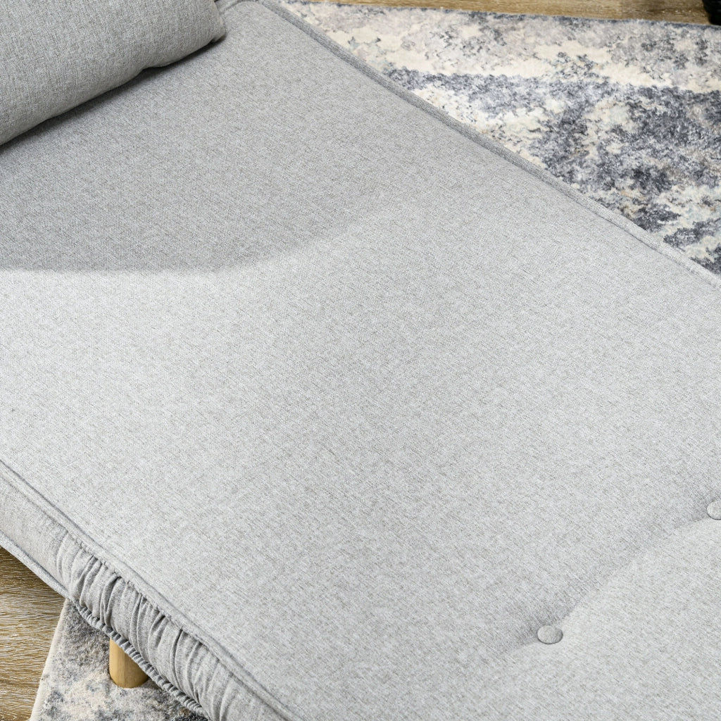 Poltrona reclinabile ¨C zephmum ¨C Tessuto grigio chiaro