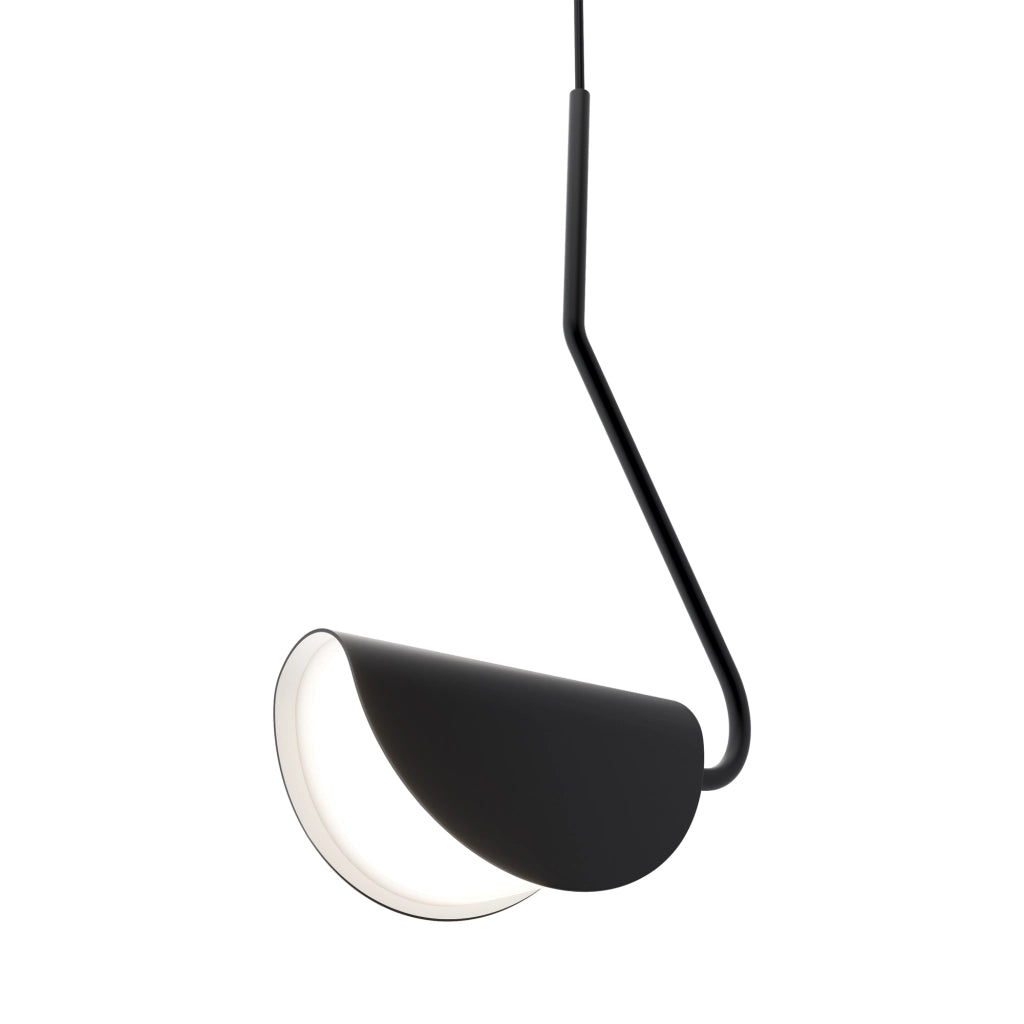 Lampada a sospensione Maytoni Mollis nera G9 MOD126PL-01B