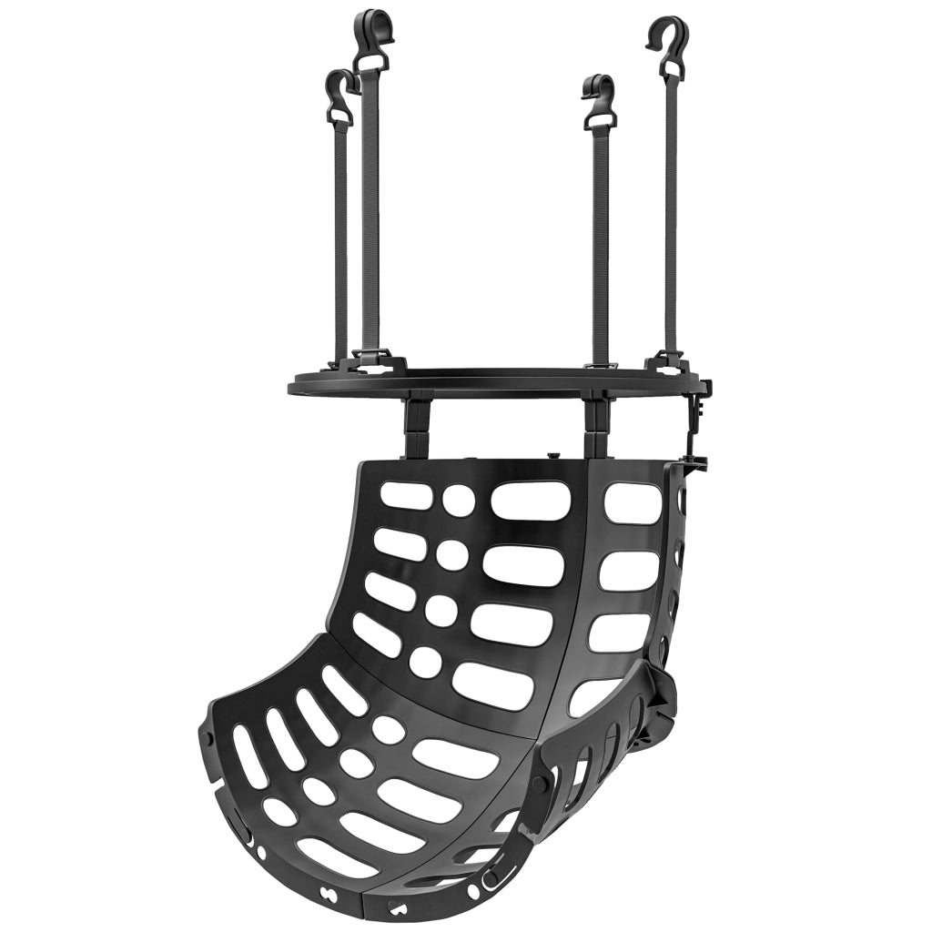 Cestino da basket regolabile in altezza 360¡ã ¨C zephmum ¨C Nero 35.6x35.6x75.5 cm