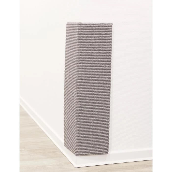 TRIXIE Tiragraffi XXL per pareti / angoli - 38 x 75 cm - Grigio - Per gatti