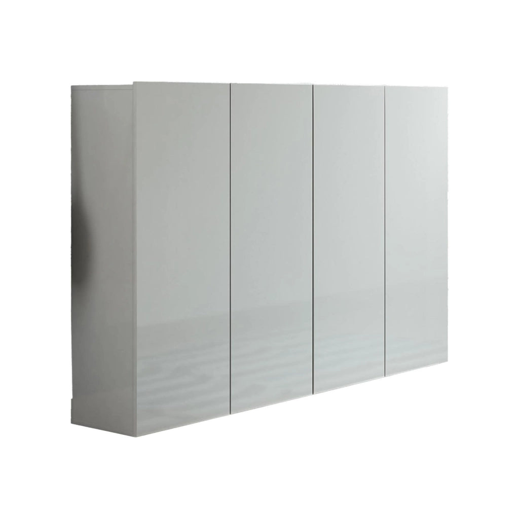 Scarpiera Abdul, Mobile portascarpe, Armadio da ingresso multiuso, Mobiletto per calzature, Made in Italy, 160x34h115 cm, Grigio