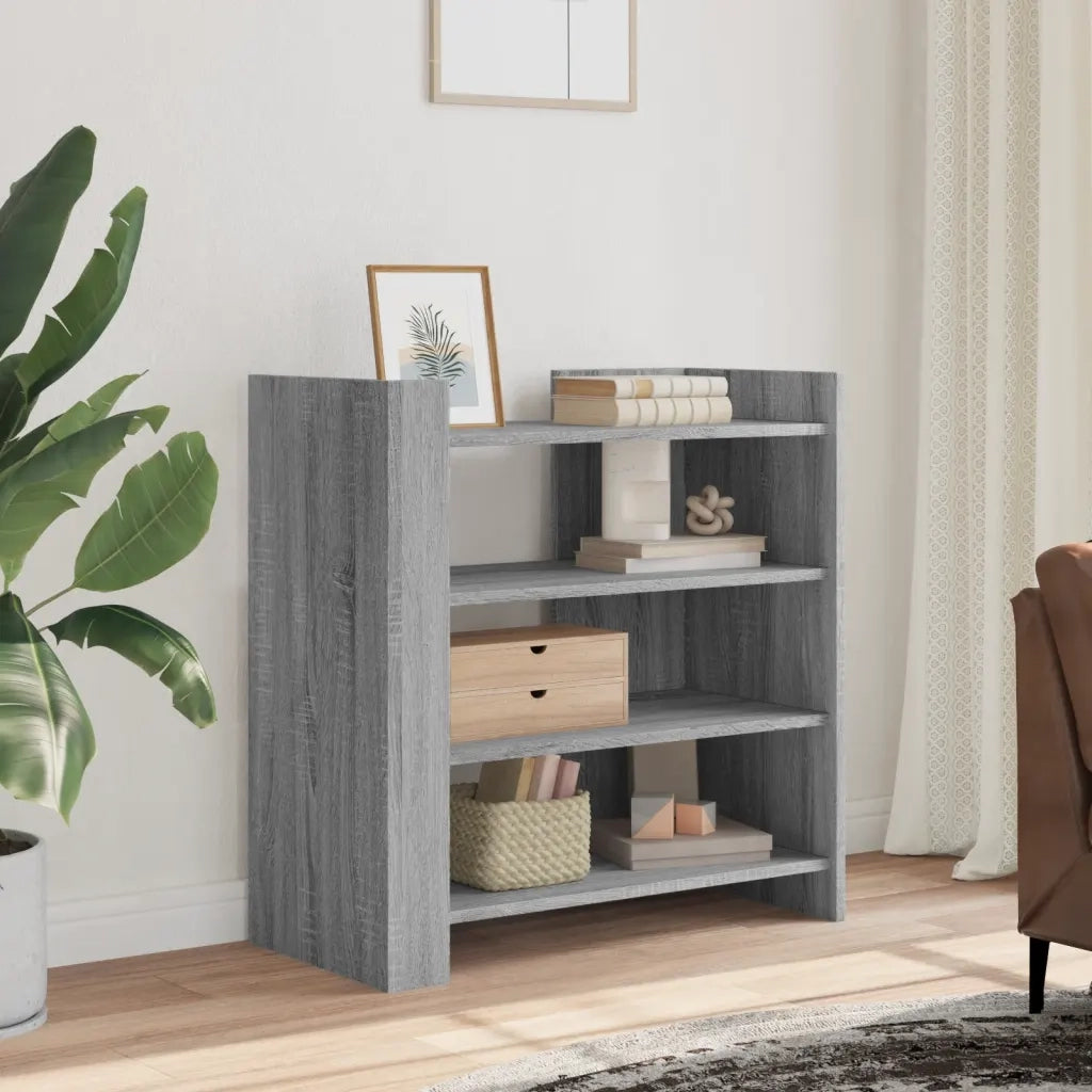Credenza-Buffet-Armadio da cucina Grigio Sonoma 73,5x35x75 cm in Legno Multistrato 215635