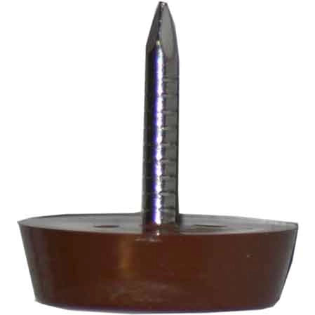 PIEDINO SOTTOSEDIA Ø 14 mm - Marrone - 250 pezzi