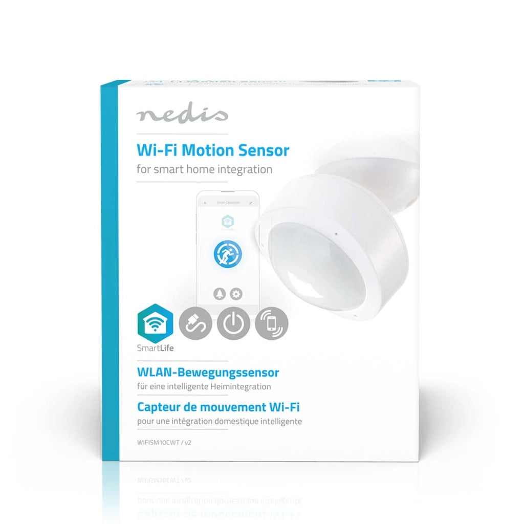 Rilevatore di movimento intelligente Modello WIFISM10CWT SmartLife Bianco Nedis
