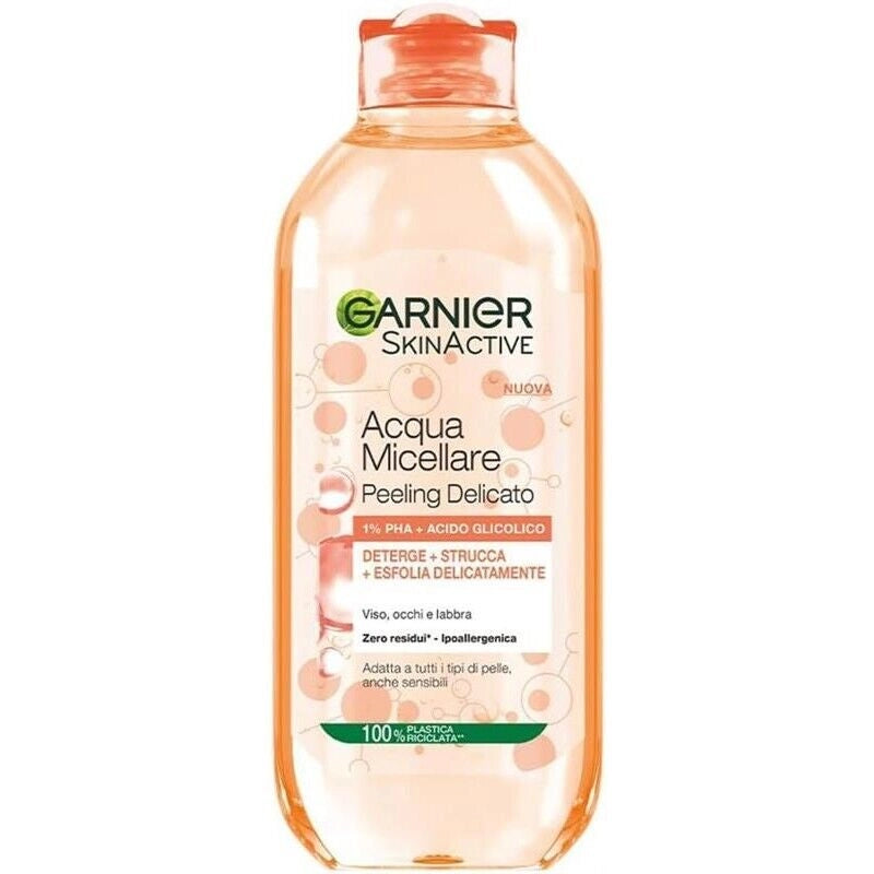 ACQUA MICELLARE GARNIER SKIN 400ML PEELING DELICATO