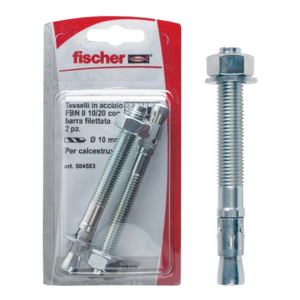 Tasselli Fbn 8/10-K Set 5 Pezzi - Fischer