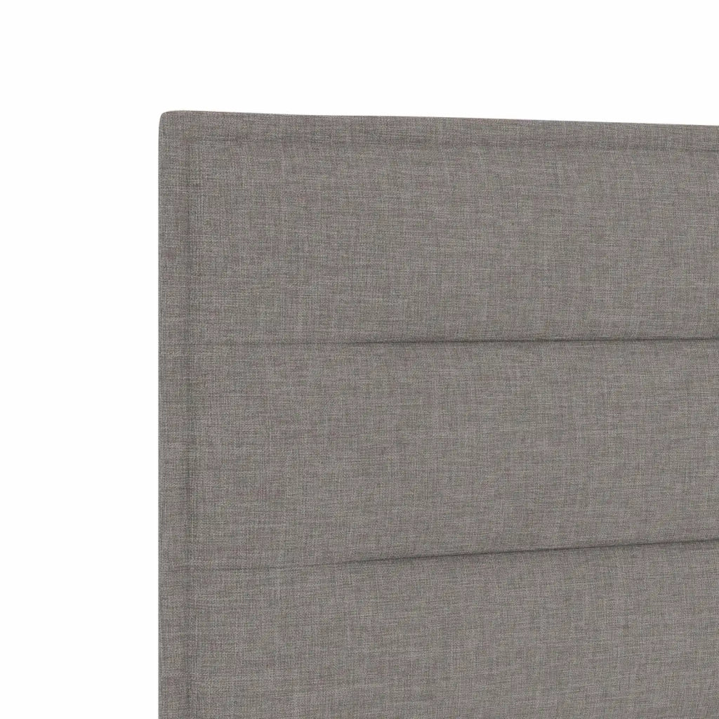 Letto ottomano con materasso Tortora 80 x 200 cm Tessuto 3456202