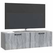 Mobile TV da Muro | Armadietto TV | Mobile Porta TV Grigio Sonoma 98 x 31 x 30 cm