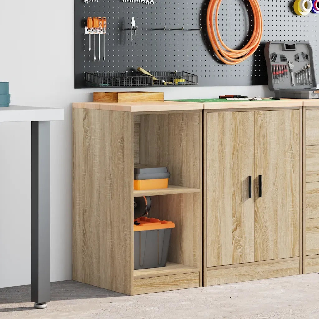 Armadietto da Garage Rovere Sonoma 40x51x85 cm 860537