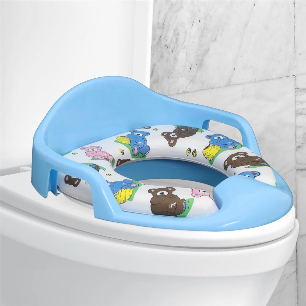 MAURY'S SEDILE WC RIDUTTORE BAGNO WATER PER BAMBINI BABY SOFT CON MANIGLIE