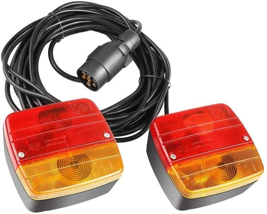 Trasportatore Lichten - Trasportatore Magnetico LED - Installazione Facile - Cavo 25ft - 12V 21W - Illuminazione di Sicurezza - Adatto per trasportatori