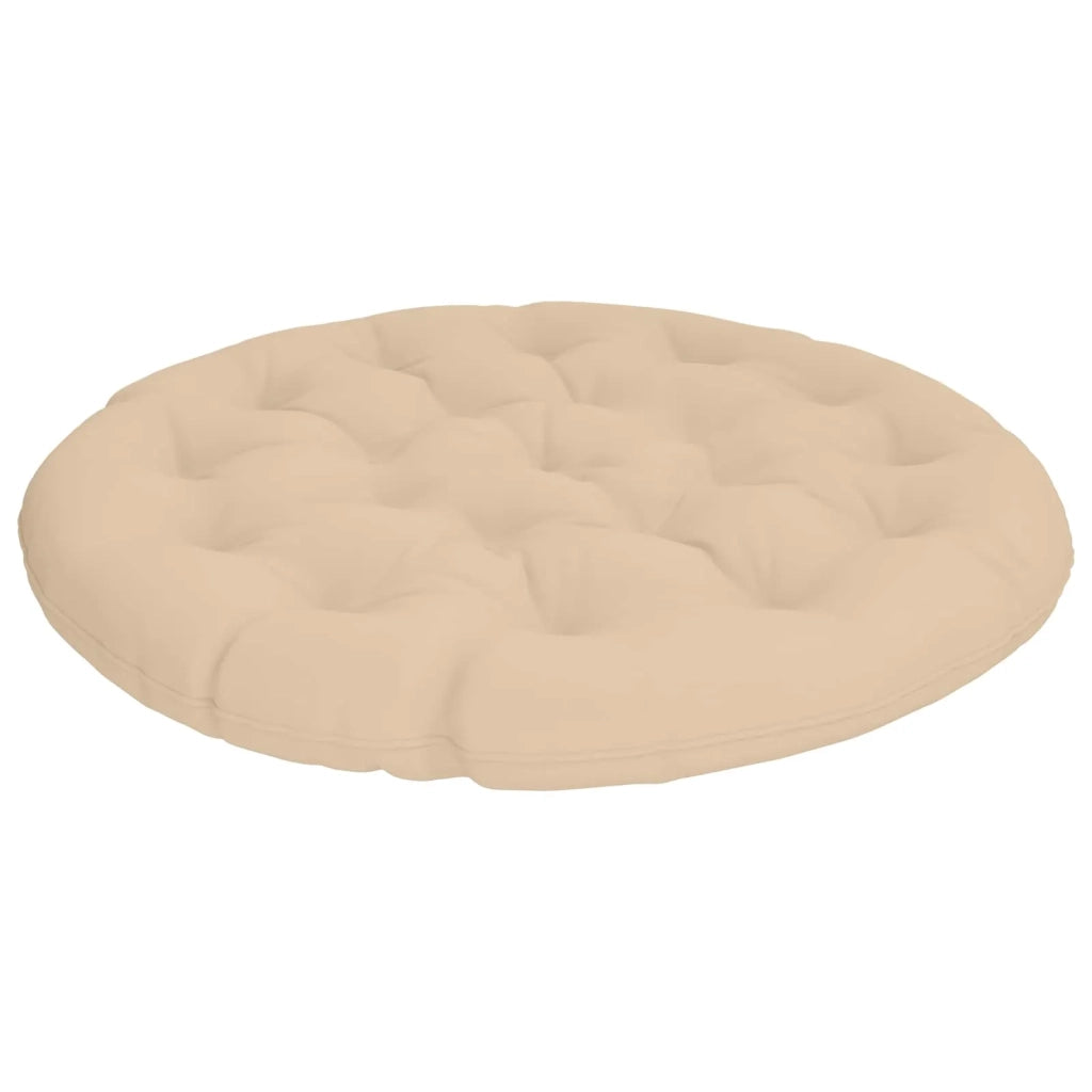 Cuscino per Sedia Papasan VIANEN 100% Poliestere Crema 953973