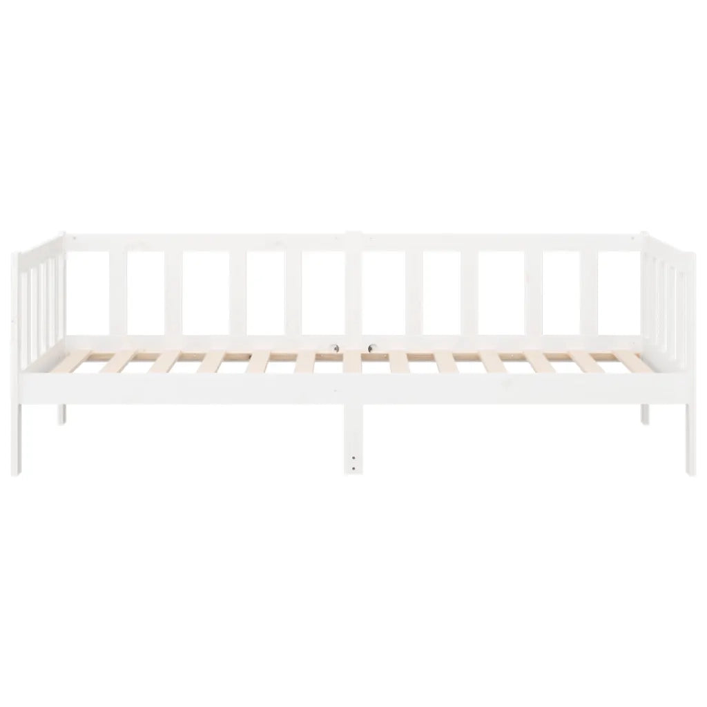 Dormeuse Bianca 80x200 cm in Legno Massello di Pino cod mxl 59211