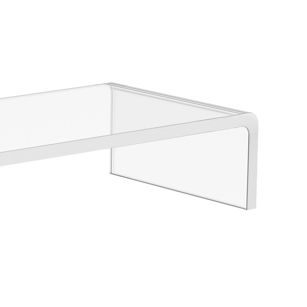 Supporto per Monitor in Acrilico, 53?x 19?x 9?cm, Trasparente