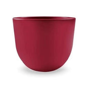 VASO Fioriera in RESINA EGGY UOVO interno ed esterno VARI COLORI 55 cm FOTO REAL Color: ROSSO ORIENTE