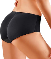 Slip con sollevamento per donne con imbottitura soffice - respirante e comodo - stile hipster - controllo slip per innalzamento delle anche