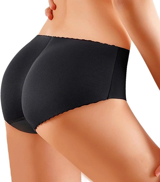 Slip con sollevamento per donne con imbottitura soffice - respirante e comodo - stile hipster - controllo slip per innalzamento delle anche