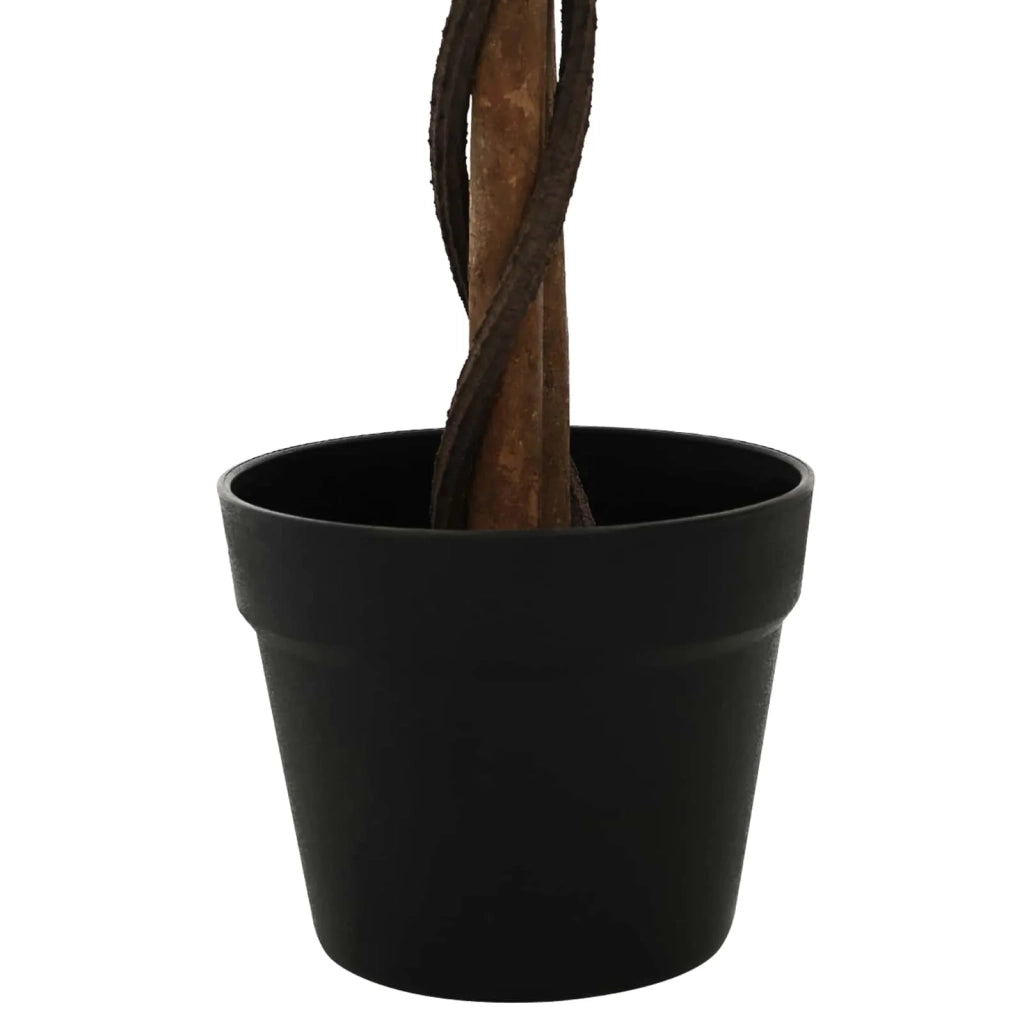 Pianta Ficus Artificiale Verde 90 x 16 x 110 cm Tessuto e Legno CFW3609759
