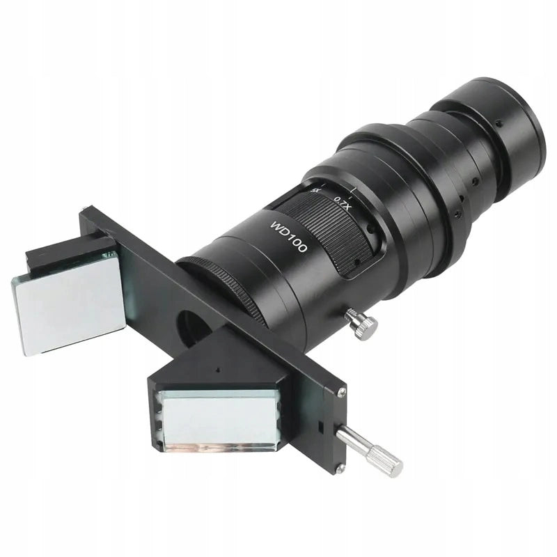 Mikroscopio Digitale HDMI VGA USB Rosfix Zoom WD100 – Zoom Continuo 0,7x-5x, Modulo 3D Rotante, Montaggio C-Mount