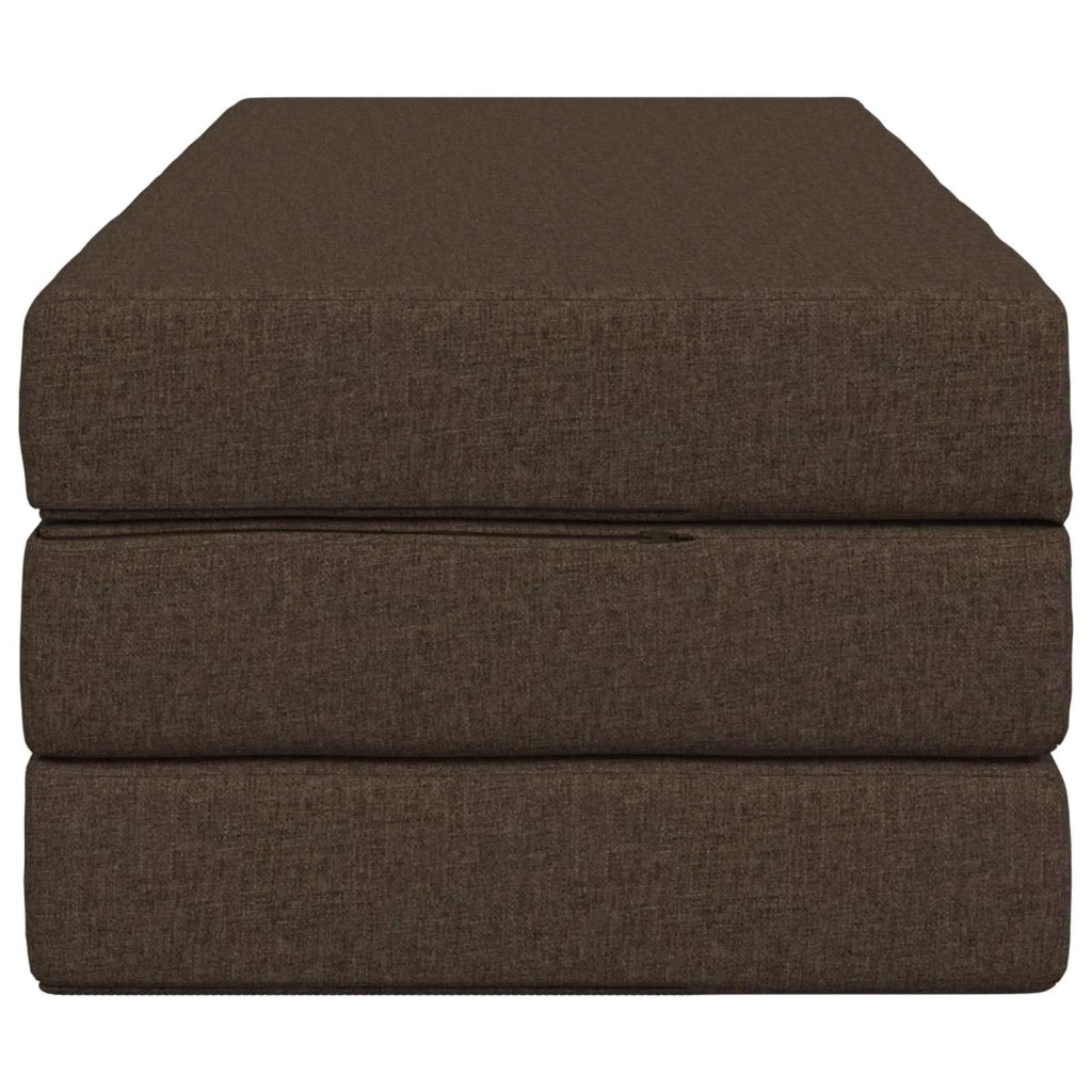 Divano Letto Pieghevole 160 x 67 x 45 cm Tortora 900236