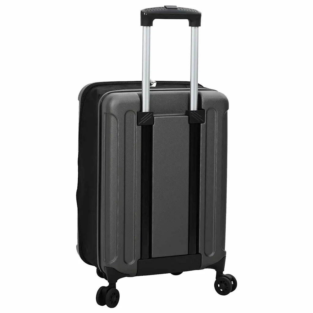 Valigia con blocco Grigio scuro 34 x 23 x 55.5 cm Plastica ABS CFW2497049